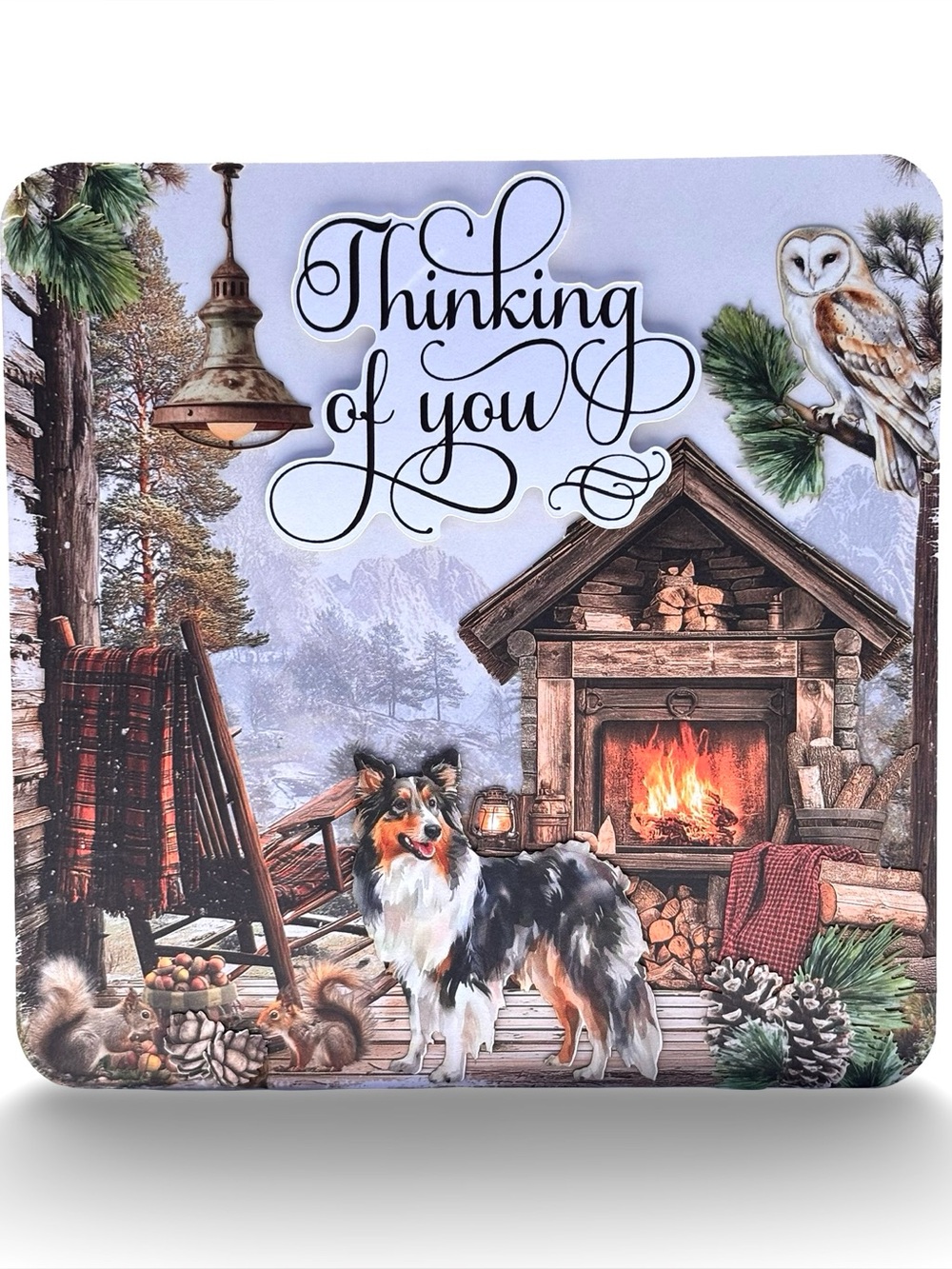 Handmade Thinking of You Greeting Card